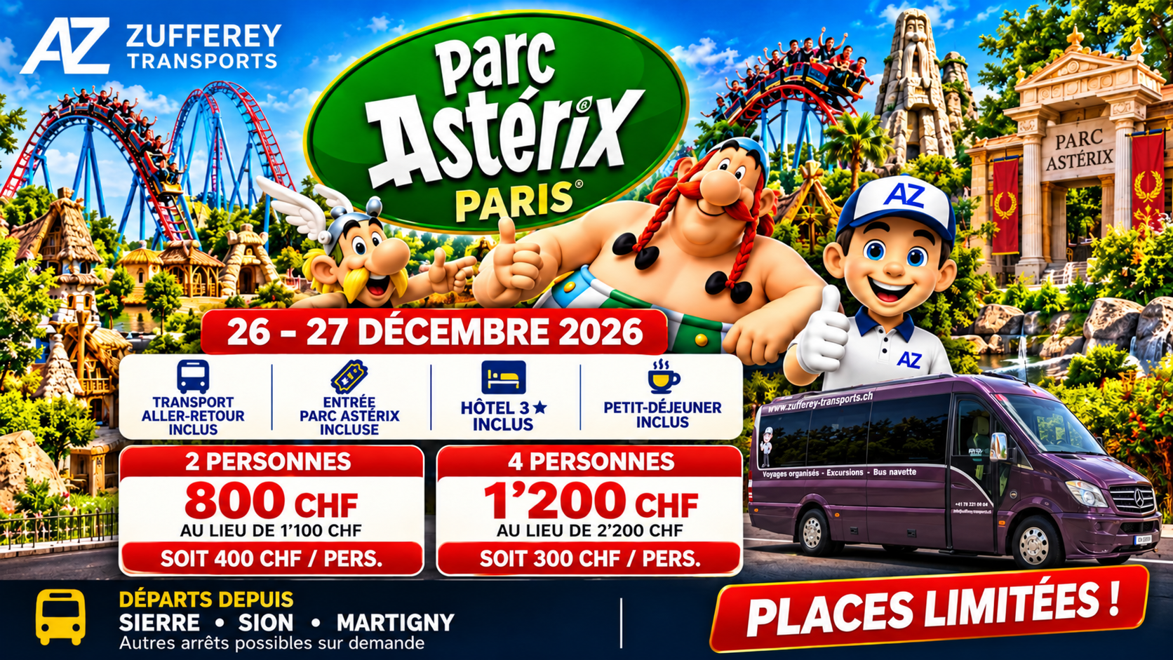 Une aventure inoubliable au Parc Astérix